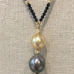 10mm – 12.5mm South Sea Pearl Drop Necklace