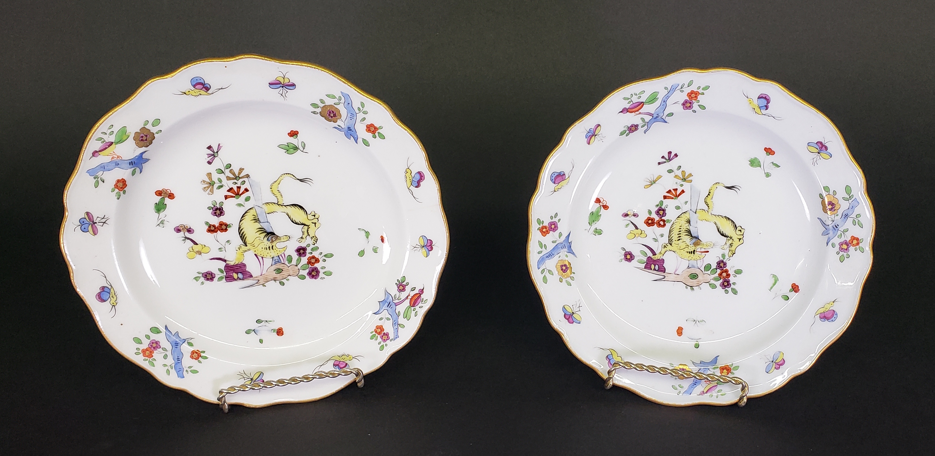 3316-955 Meissen Porcelain Plates A
