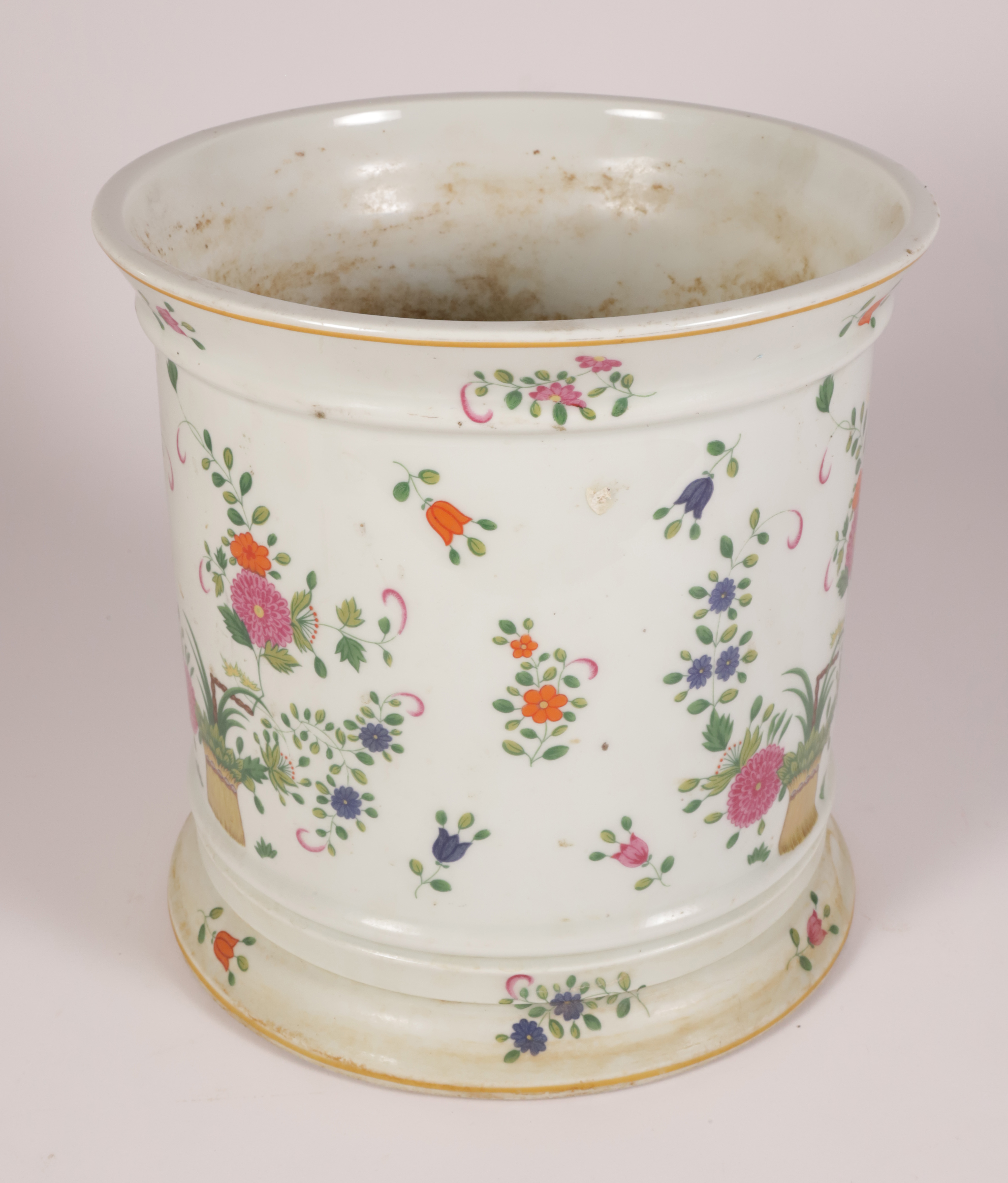 Vintage Limoges Porcelain Cache Pot