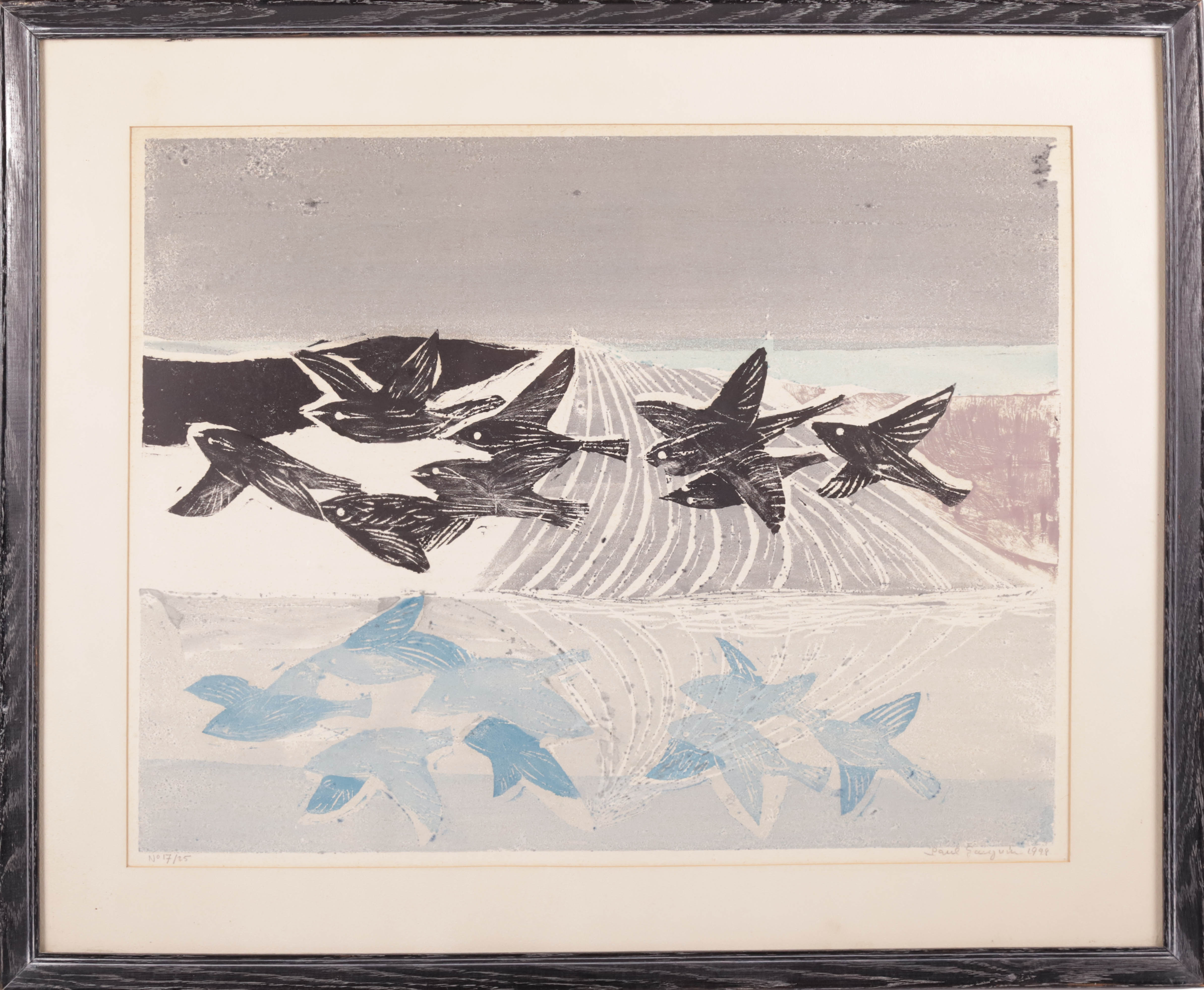 Paul Gauguin Limited Edition Woodblock "Flying Fish"