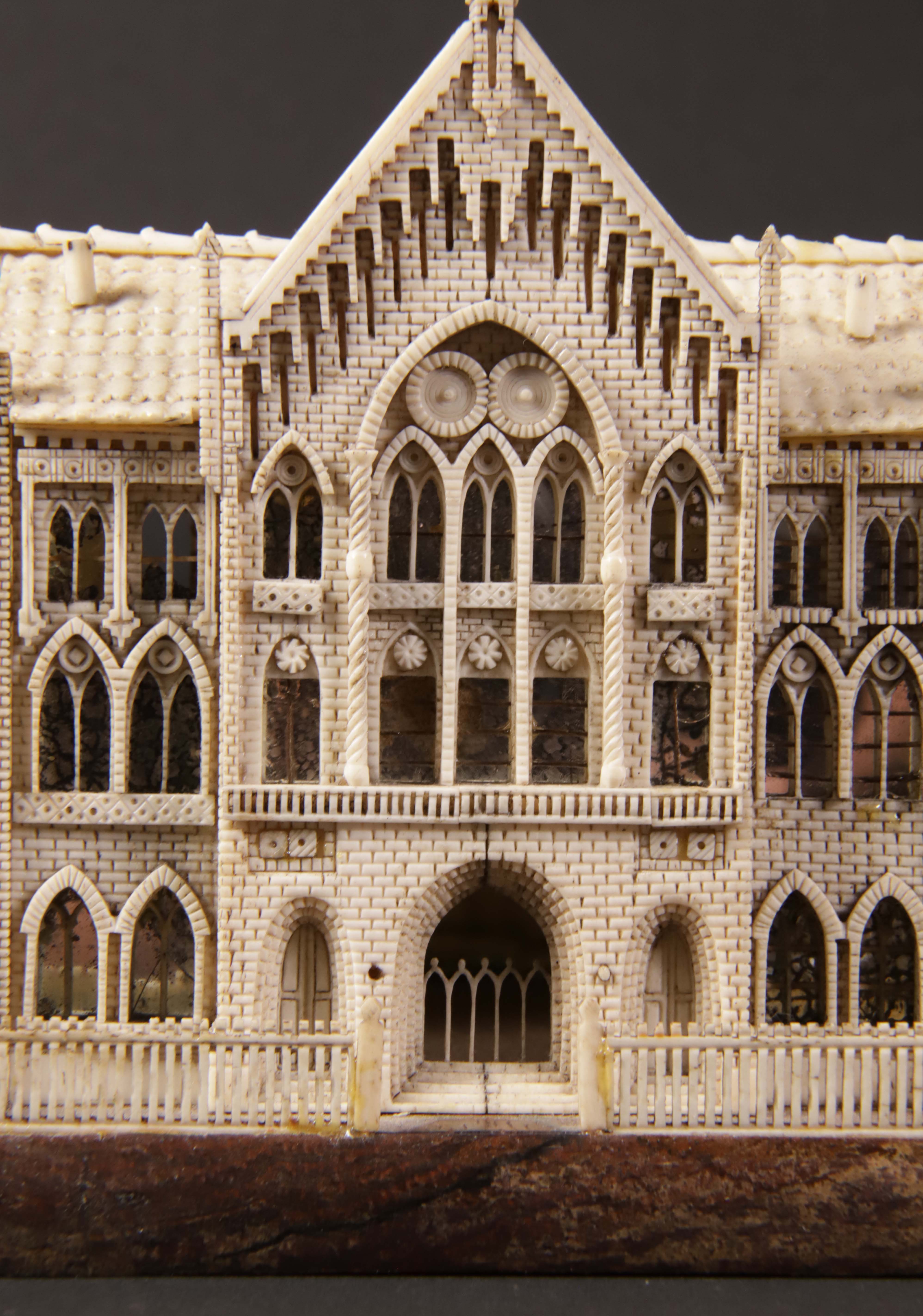 French Prisoner of War Model of a Cathedral, circa 1800