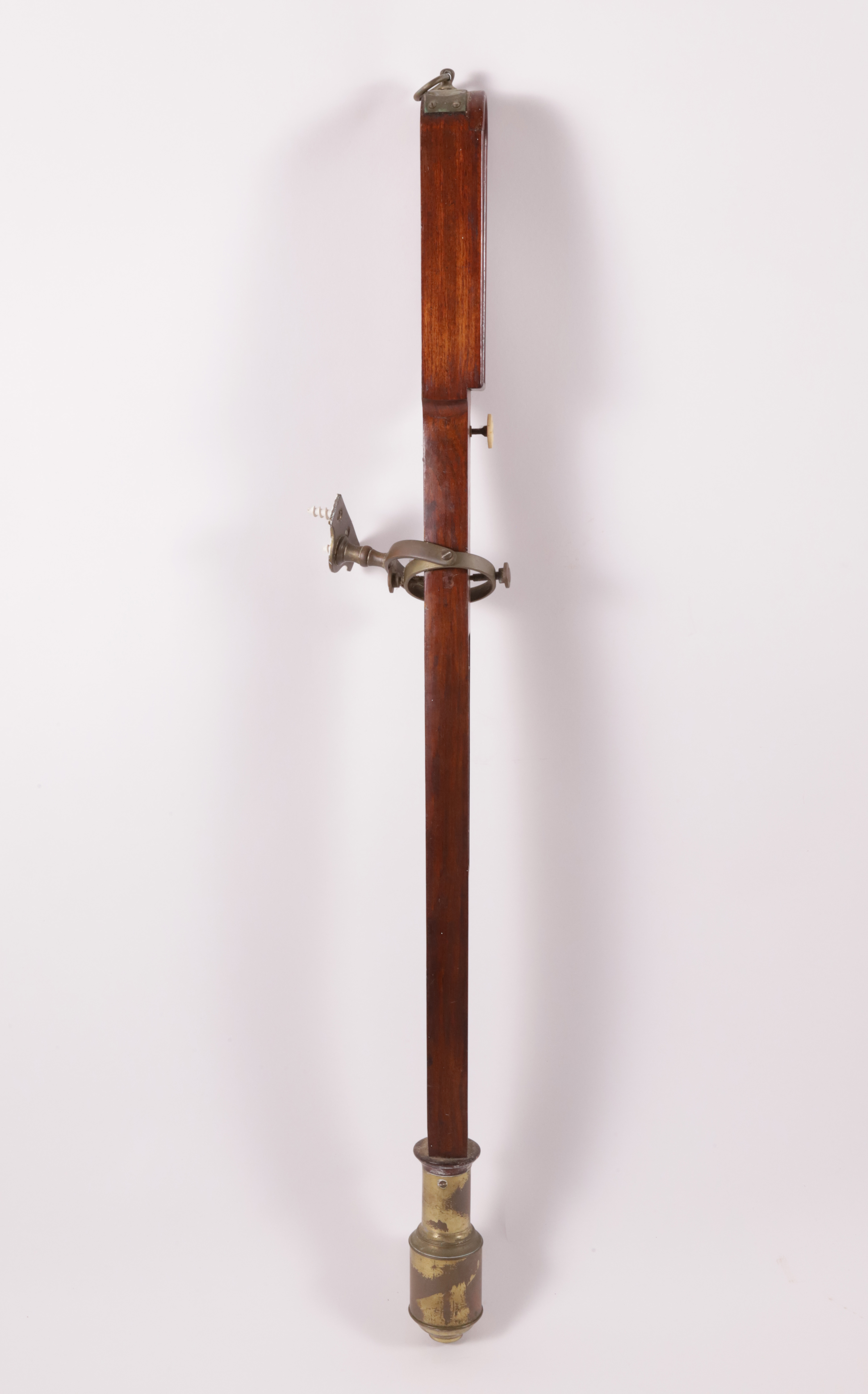 Spencer Browning & Co. George III Mahogany Marine Stick Barometer, 1st Quarter of the 19th Century