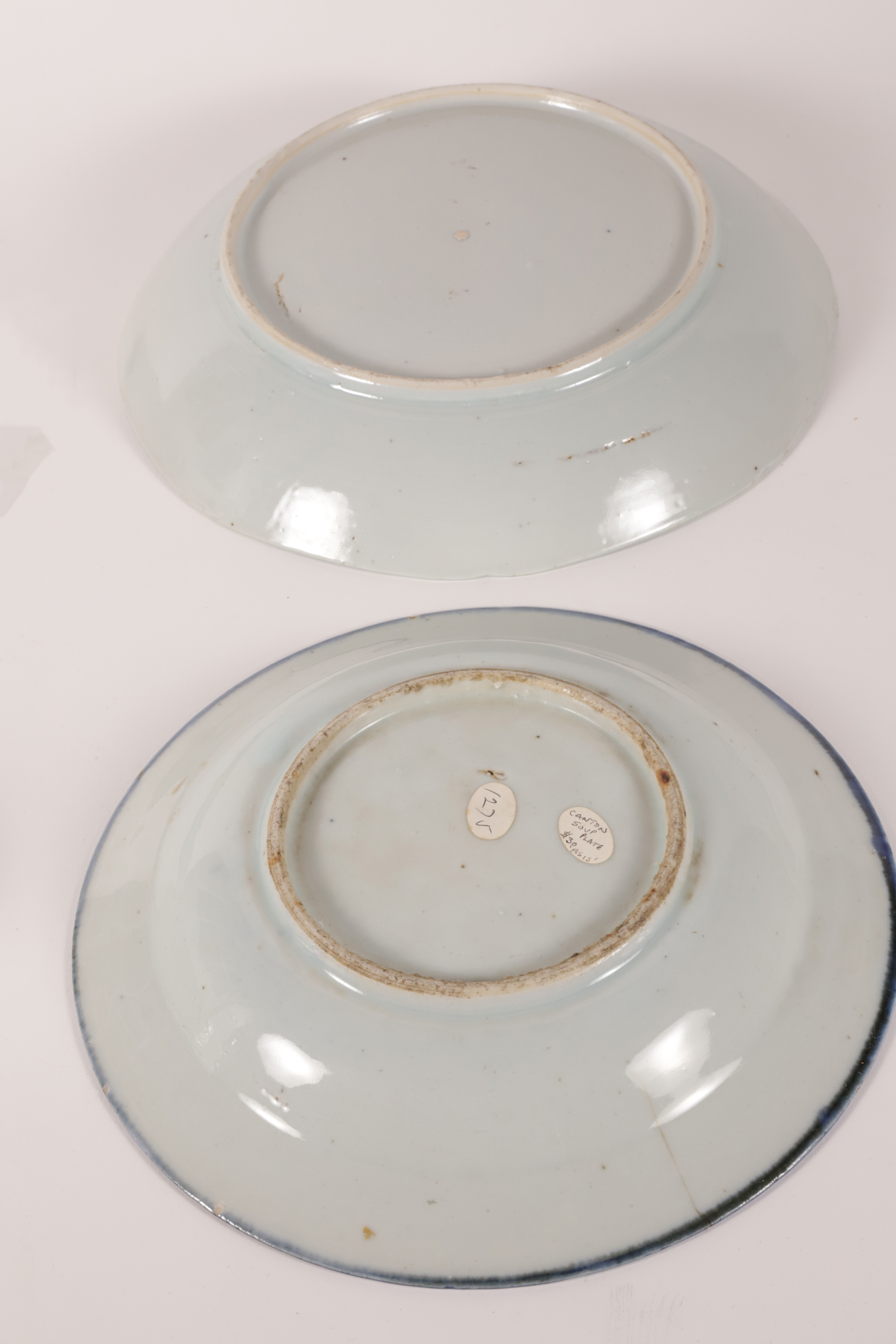 A Group of Six Canton Plates, 19th Century